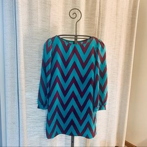 NWT Chevron Boutique Dress, Size M.